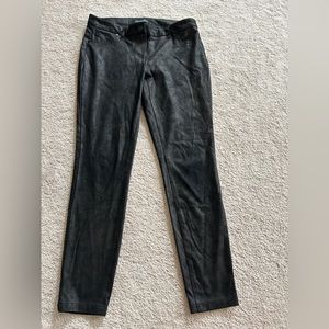 Women’s black faux suede pant Cynthia Rowley, size 8